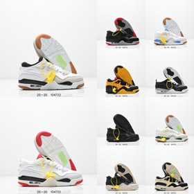 Jordan Air Jordan 4 RM low-top retro basketball shoes for children-4151  